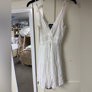 Angie Strapless White Dress